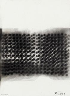Otto Piene - Disegno di fumo