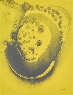 Otto Piene - Februar (Aus: Feuerflora).