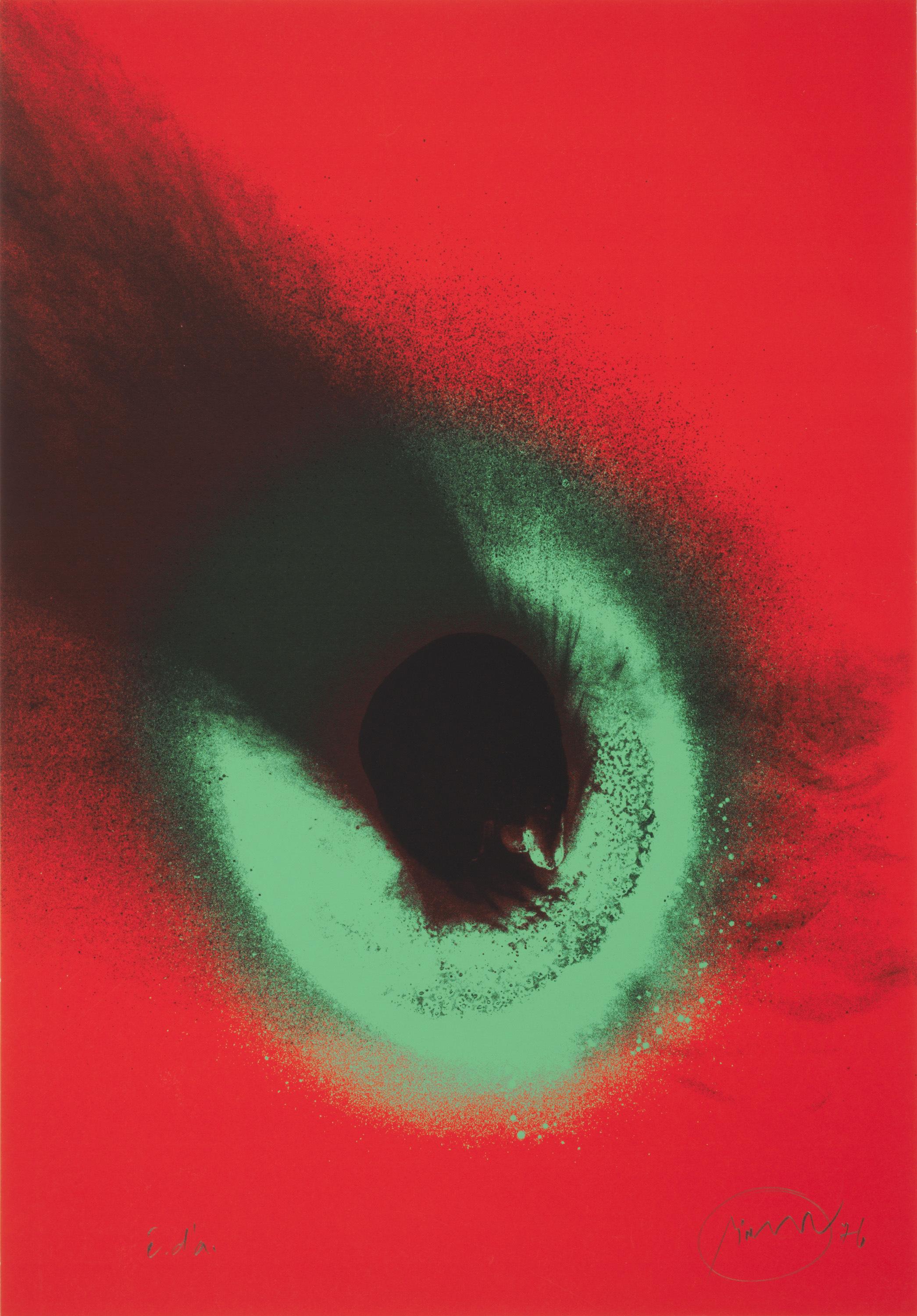 Otto Piene - Feuerauge.