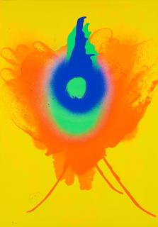 Otto Piene - Feuergeier.