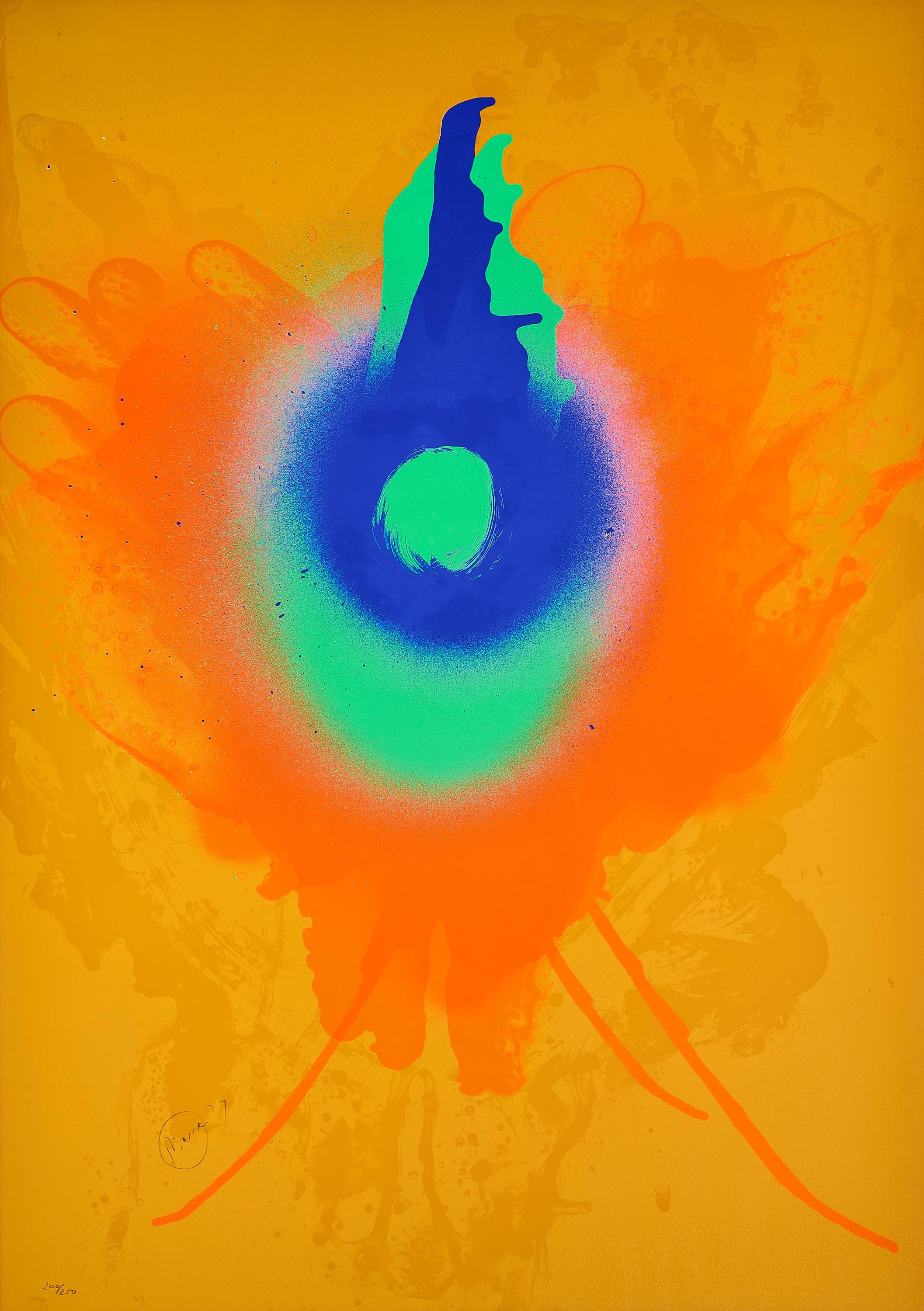 Otto Piene - Feuergeier.