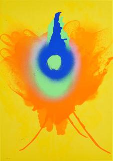 Otto Piene - Feuergeier.