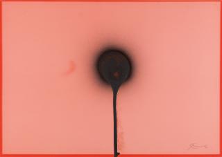 Otto Piene - Feuergouache