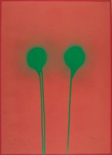 Otto Piene - „Grünes Elmsfeuer“.