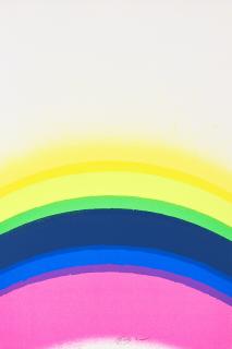 Otto Piene - Ich halte mich fest (Aus: Inventar. 5 Serigrafien zu Gedichten von Rose Ausländer)