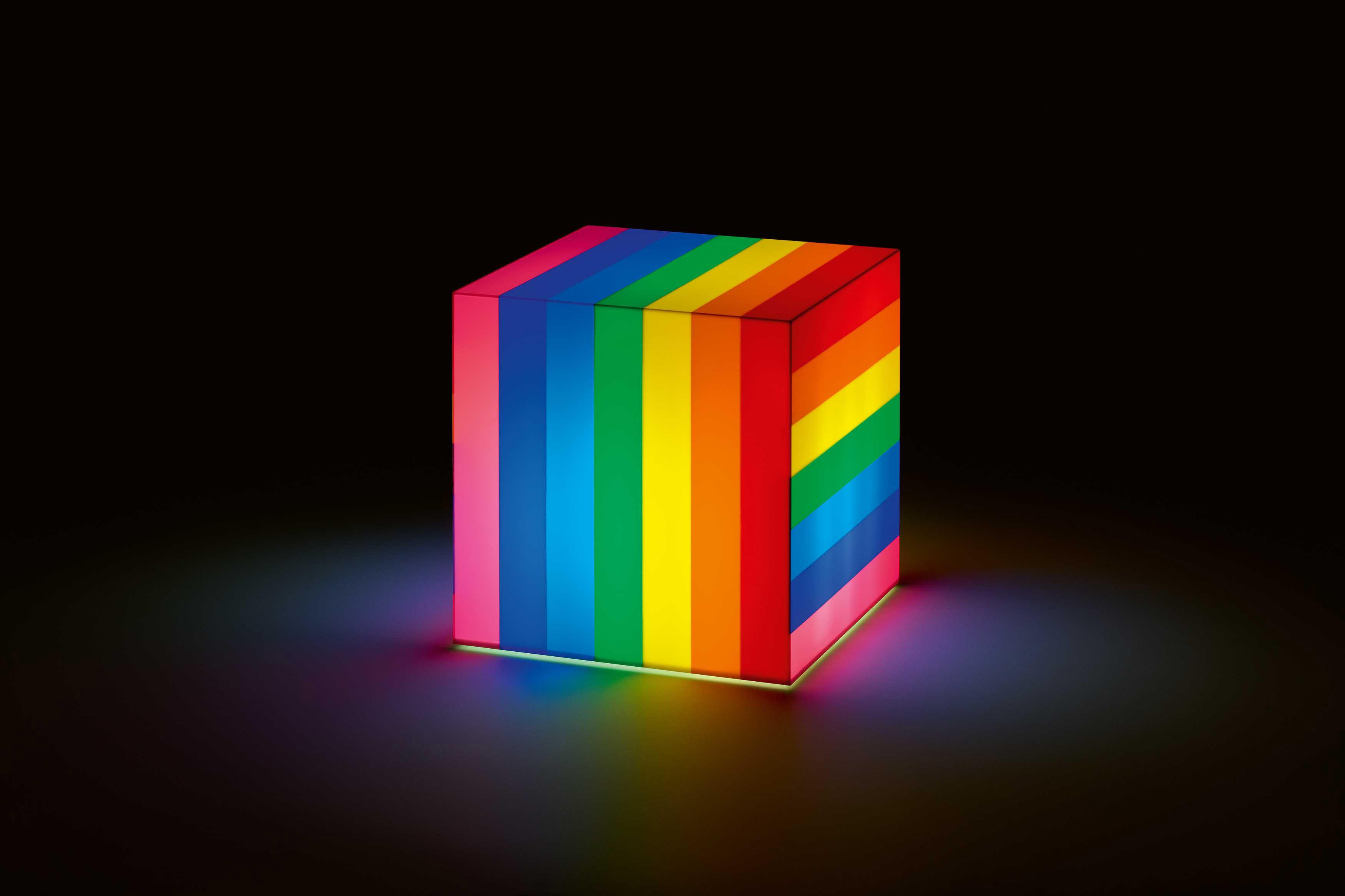 Otto Piene - Leuchtkubus.