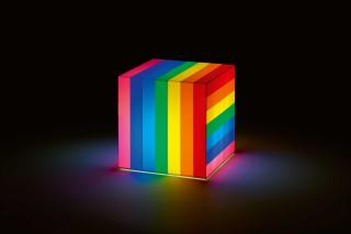 Otto Piene - Leuchtkubus.