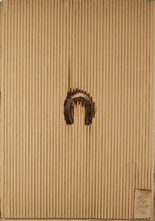 Otto Piene - Ohne Titel (Brandmarkung).