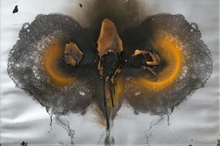 Otto Piene - Ohne Titel (Butterfly Silver)