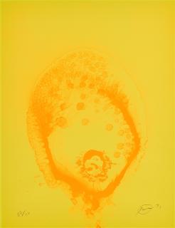 Otto Piene - Oktober (Aus: Feuerflora).