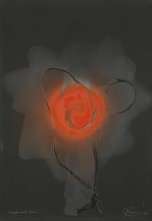 Otto Piene - Orange Wird Grün