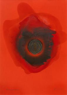 Otto Piene - Red Turned Green