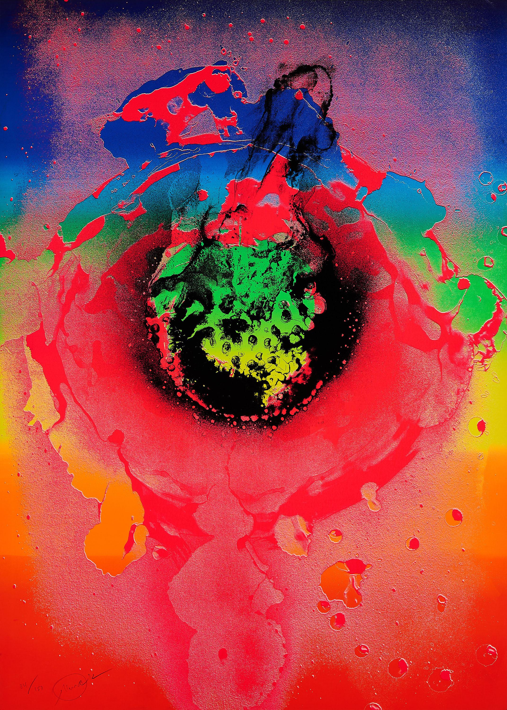Otto Piene - Regenbogenregenbogen.