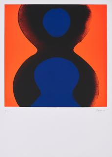 Otto Piene - Telepathisch (Aus: Teleserie und Leuchtfarben).