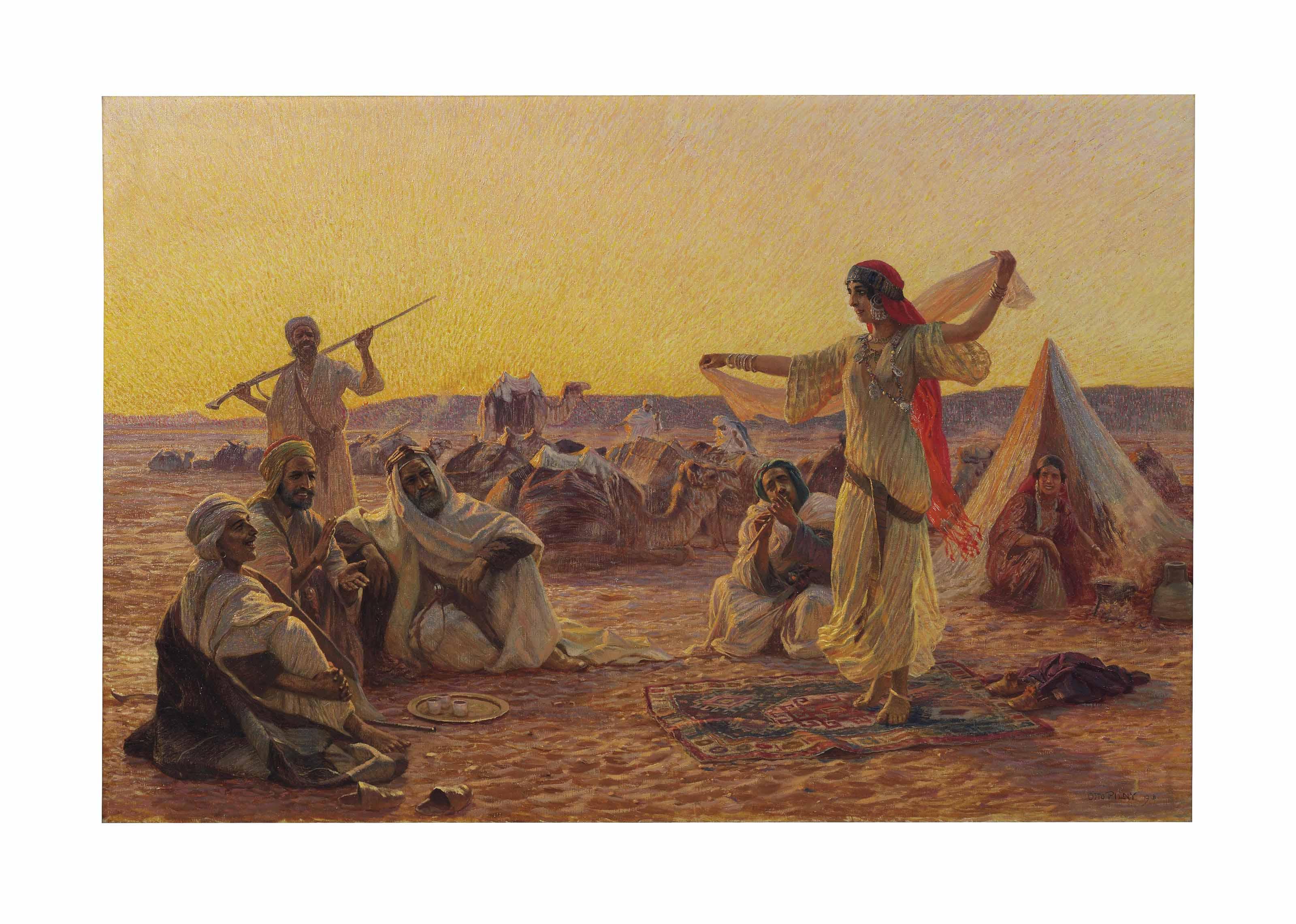 Otto Pilny - A dance in the desert