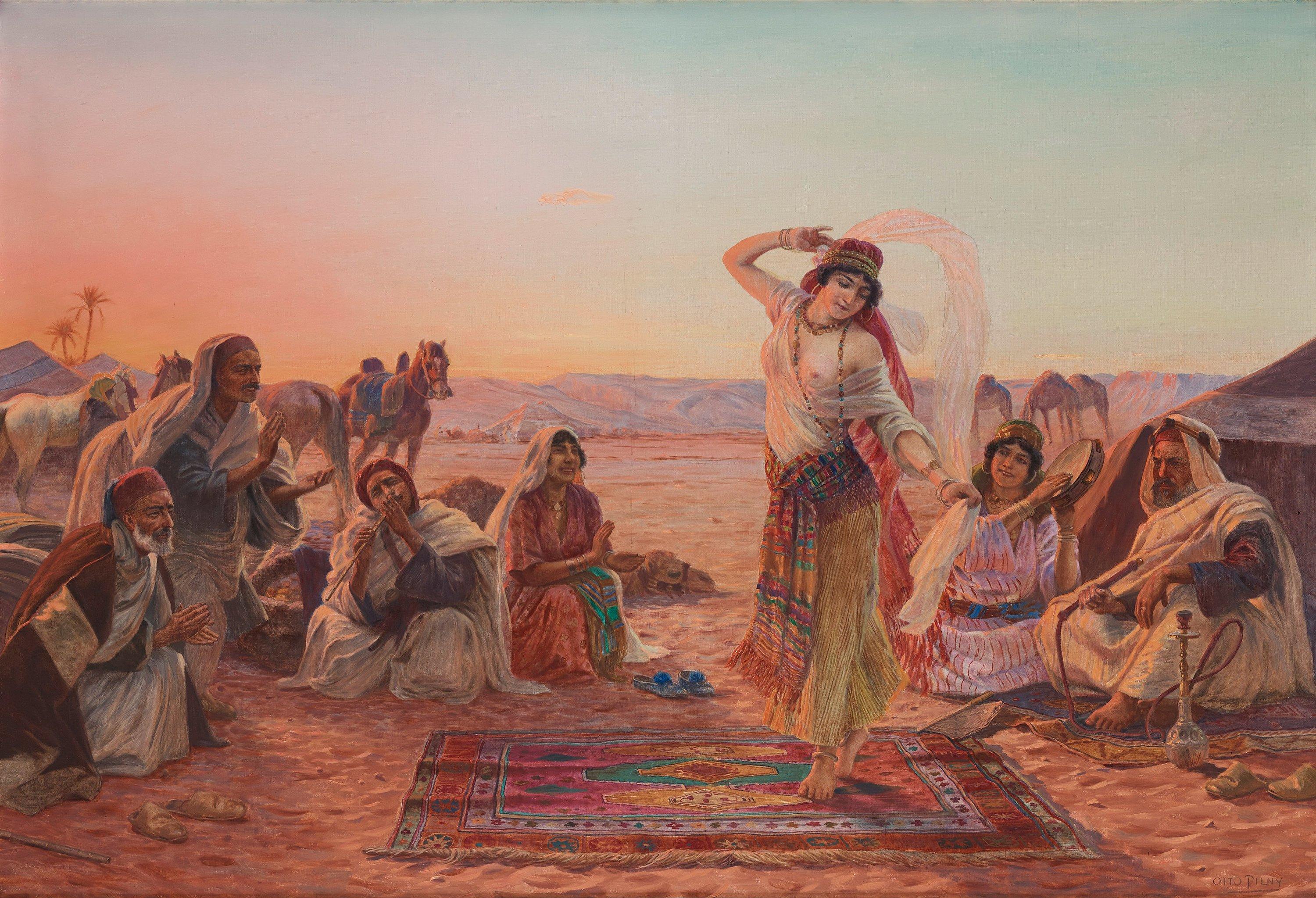 Otto Pilny - Desert dance scene