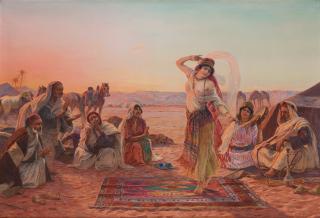 Otto Pilny - Desert dance scene