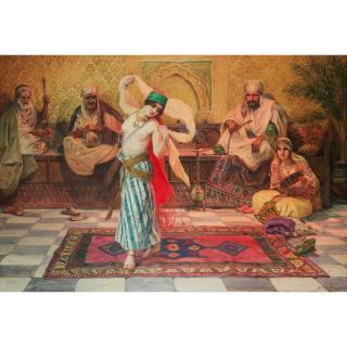 Otto Pilny - La Danseuseotto Pilny ; The Dancer ; Signed Lower Right ; Oil On Canvas