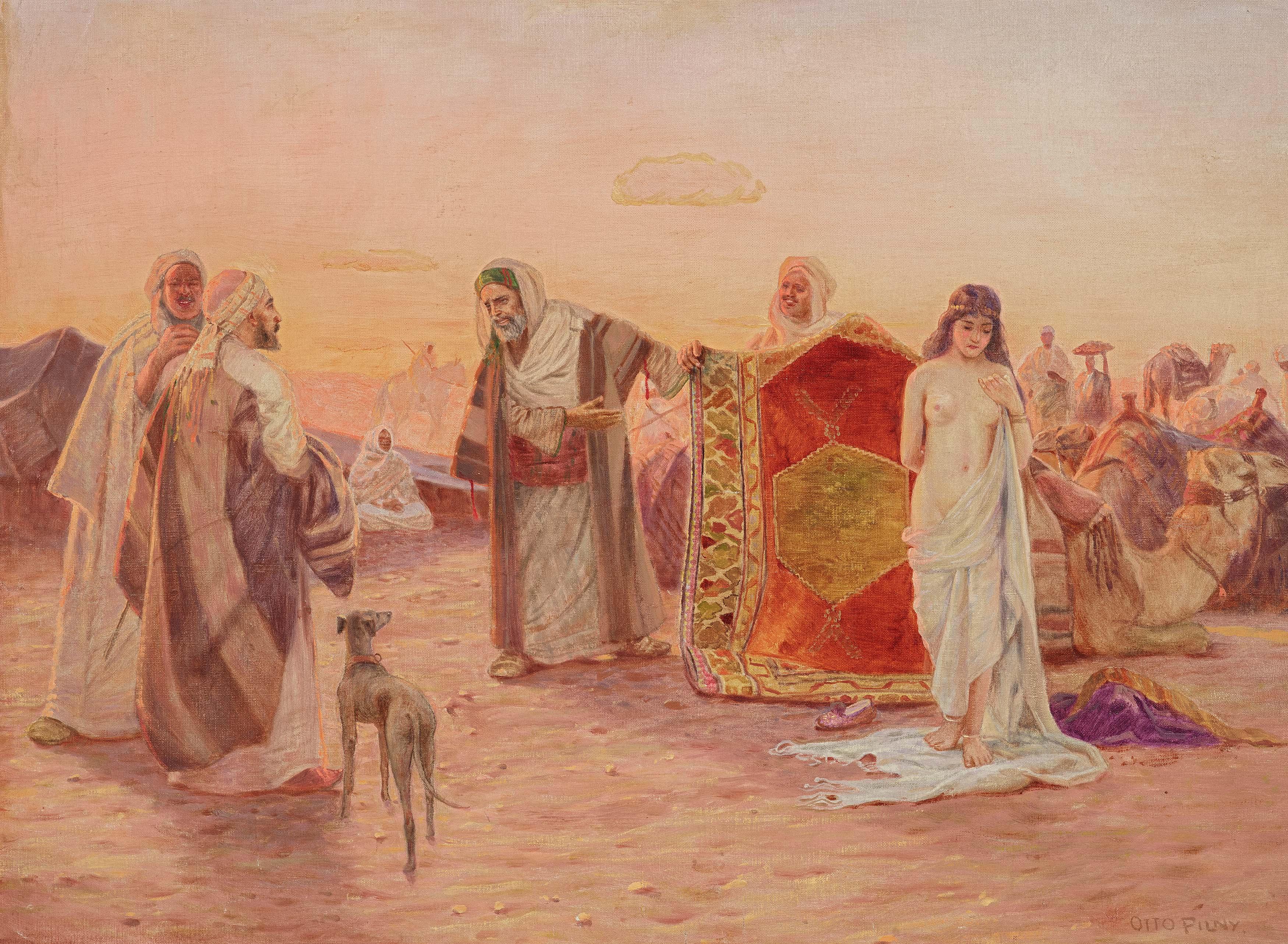 Otto Pilny - Sklavenhandel in der Wüste.