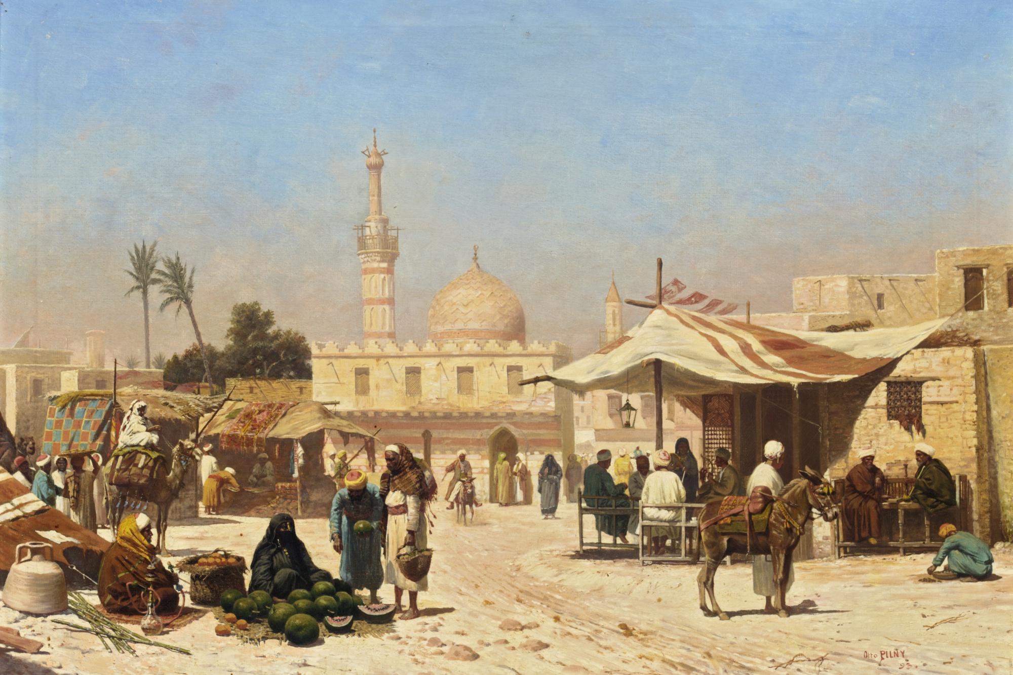 Otto Pilny - Swissmarket Square, Cairo