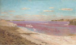Otto Pilny - The flamingo lake