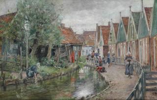 Otto Piltz - Daily Activities In Volendam