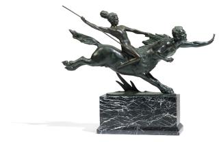 Otto Poertzel - Kentaur mit Nymphe.