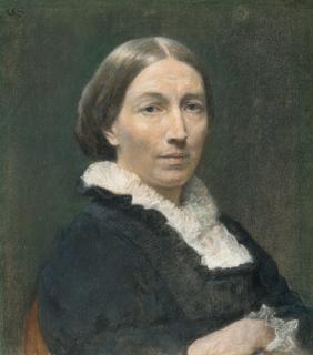 Otto Scholderer - Bildnis der Ruth Edwards