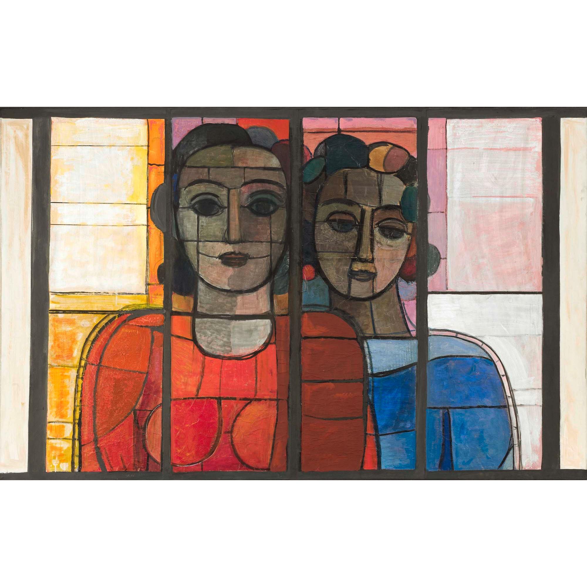 Otto Staiger - Entwurf Zu Einem Glasgemälde, 1936 Study For A Glass Painting, 1936