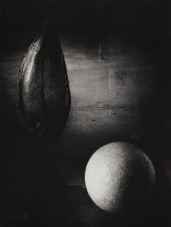 Otto Steinert - Stilleben mit fisch und kugel, 1958