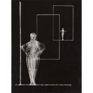 Otto Steinert - Strenges Ballett, Hommage À Oskar Schlemmer (Ballet Rigide, Hommage À Oskar Schlemmer), 1949