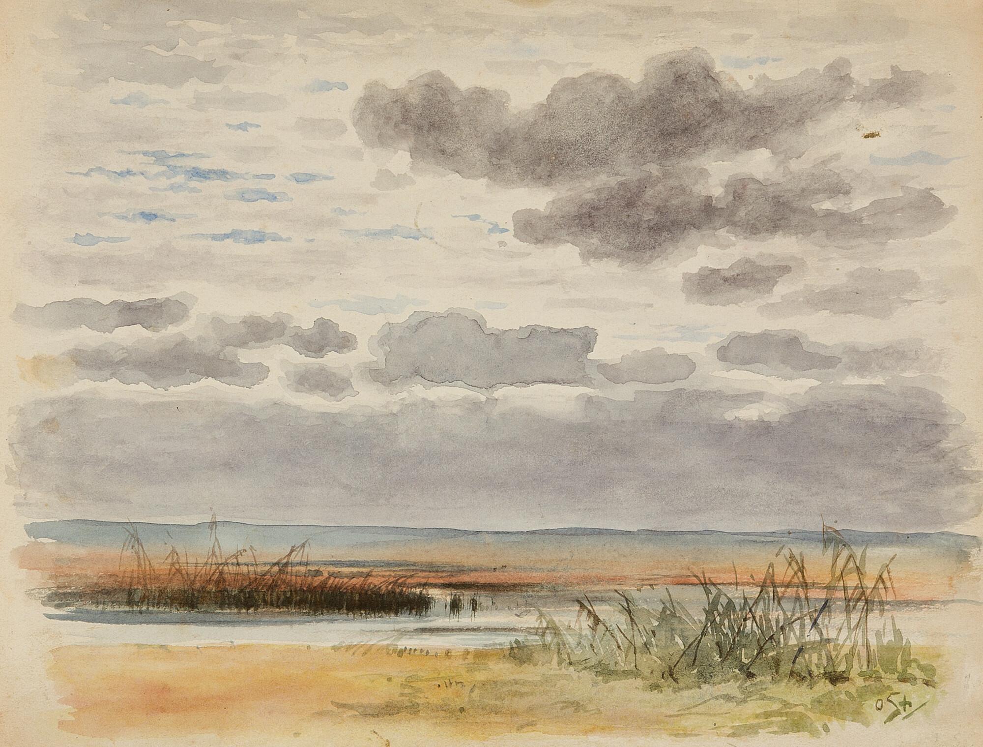 Otto Strützel - Flusslandschaft.