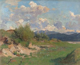 Otto Strützel - Voralpenlandschaft