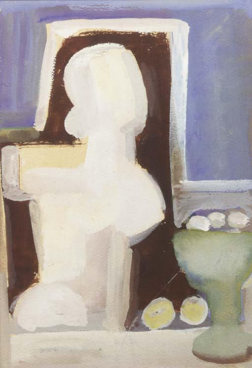 Otto Van Rees - A nude with still life