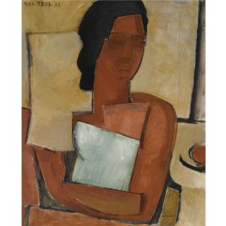 Otto Van Rees - A Young Woman