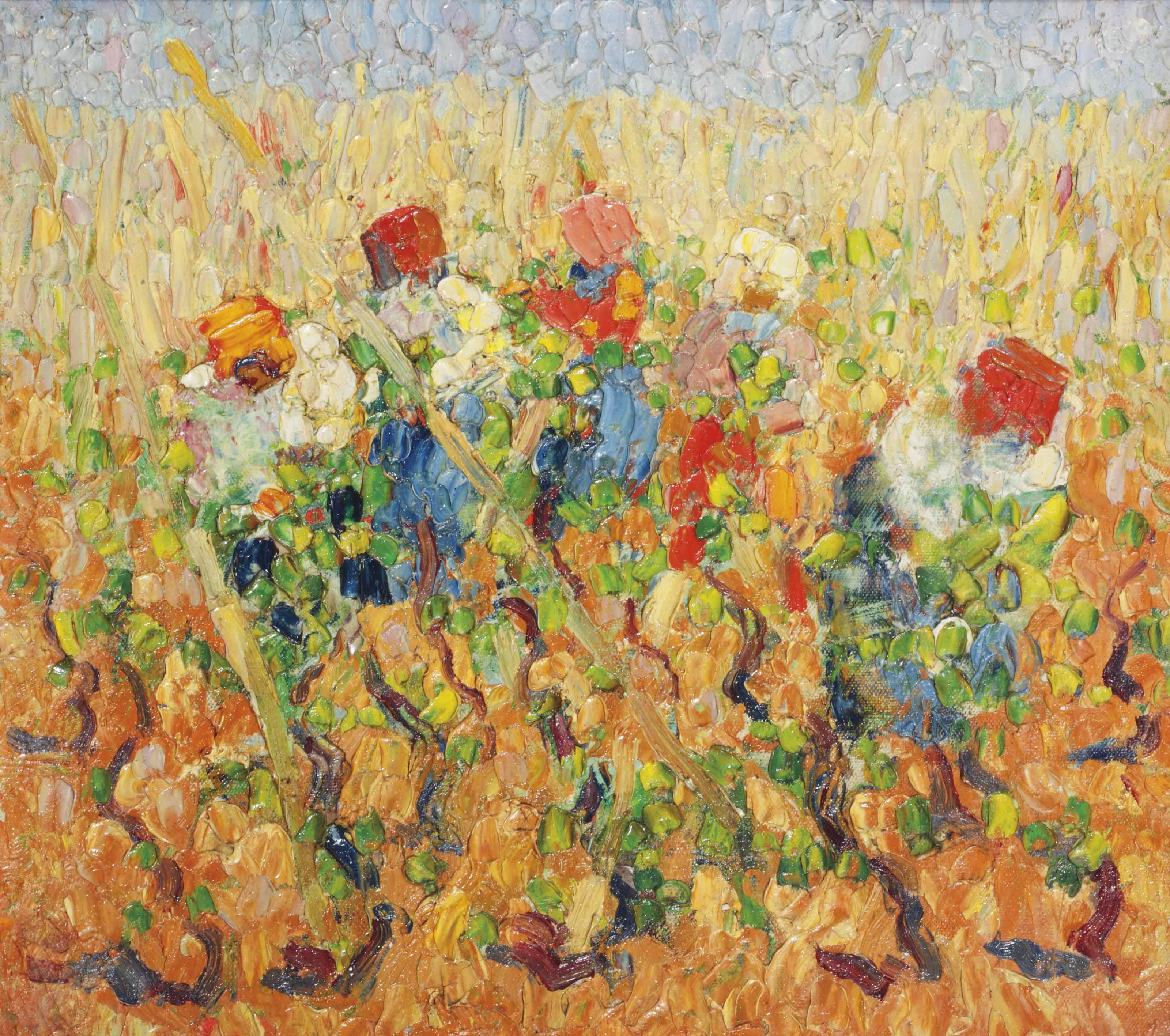 Otto Van Rees - Farmers Working The Field