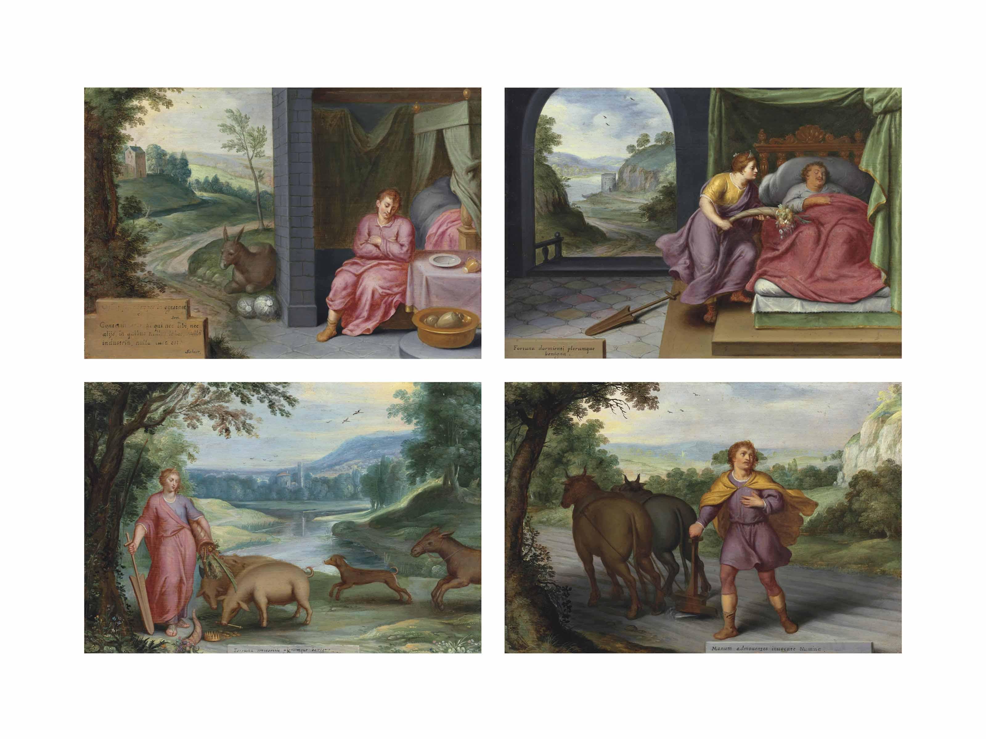 Otto Van Veen - Four Allegories