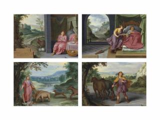 Otto Van Veen - Four Allegories