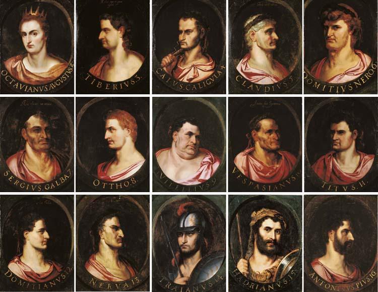Otto Van Veen - The Roman Emperors From Augustus To Antoininus Pius