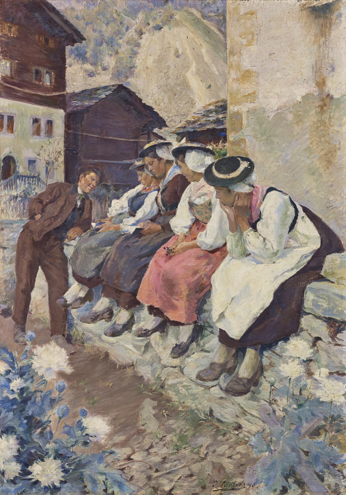 Otto Vautier - Valaisannes, 1893