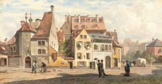 Otto von Ruppert - „Partie aus München nächst Sendlinger Tor“