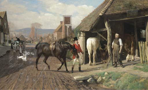 Otto Weber - \'He\'s cast a shoe\'