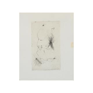 Otto Wols - Sans Titre (Links Unten Raupenform), circa 1947