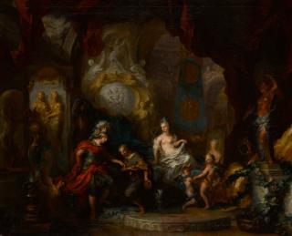 Ottomar Elliger The Younger - Apelles Before Alexander The Great And Campaspe