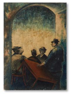 Ottone Rosai - Al caffè (Caffè Paszkowsky)