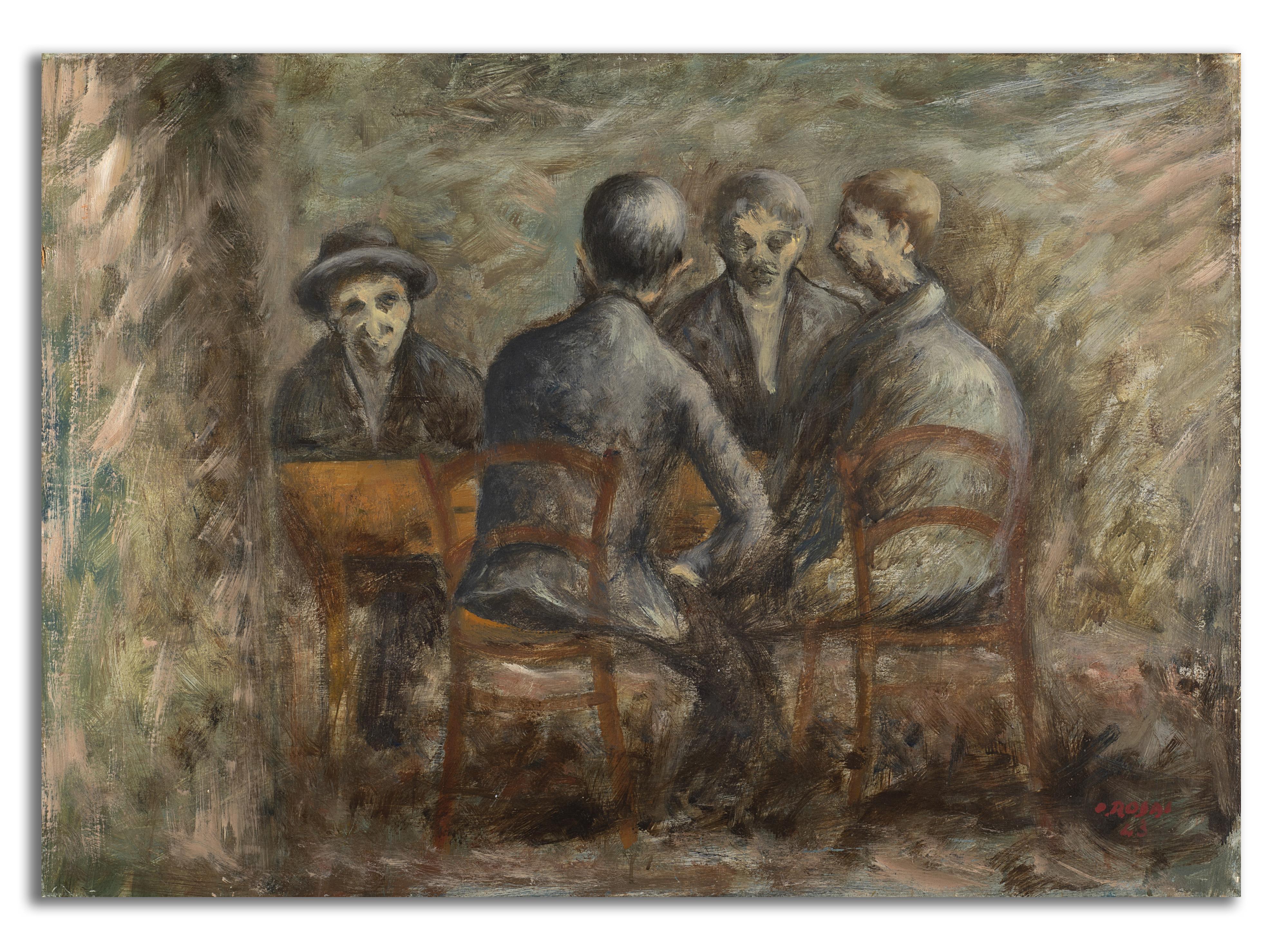 Ottone Rosai - Conversazione