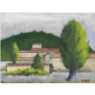 Ottone Rosai - Paesaggio Toscano