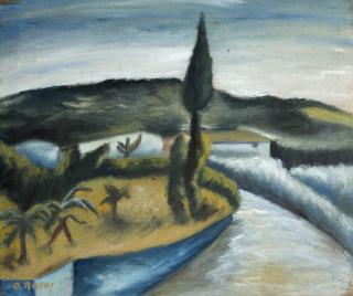 Ottone Rosai - Paesaggio