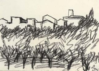 Ottone Rosai - Paesaggio