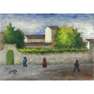 Ottone Rosai - Piazza Del Carmine